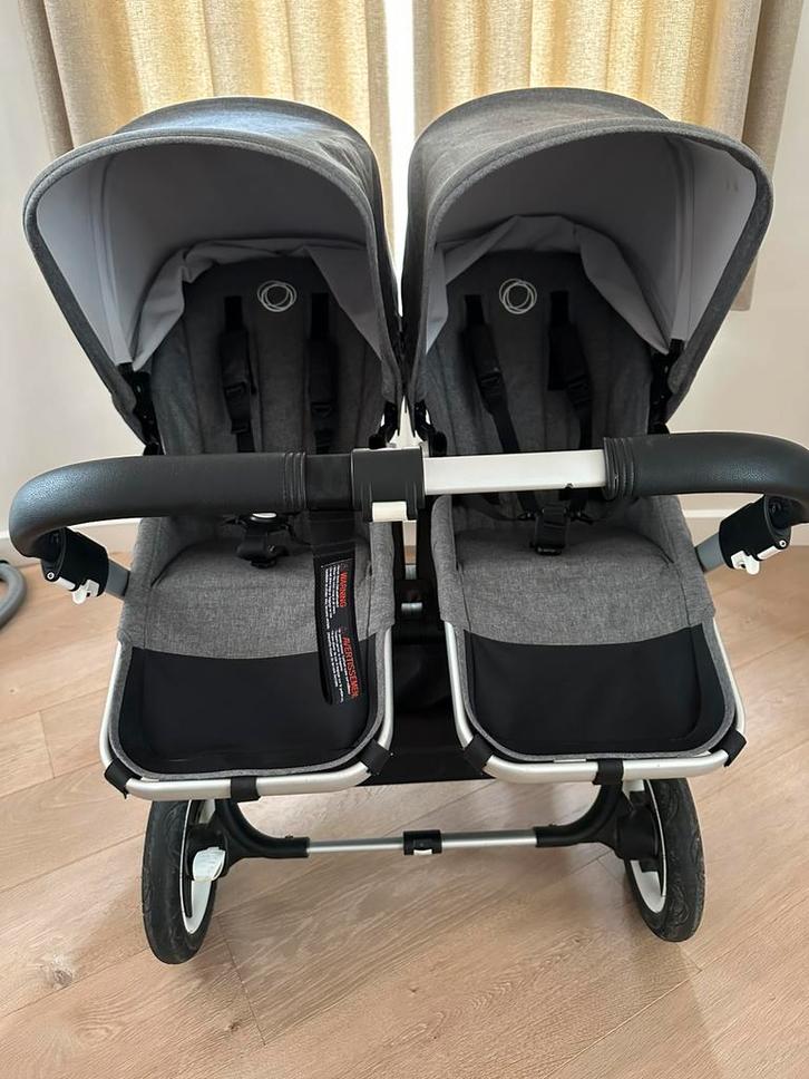 Bugaboo Donkey² Duo + 2x Cybex Cloud Z i-Size autostoel, Kinderen en Baby's, Tweelingen en Meerlingen, Zo goed als nieuw, Ophalen