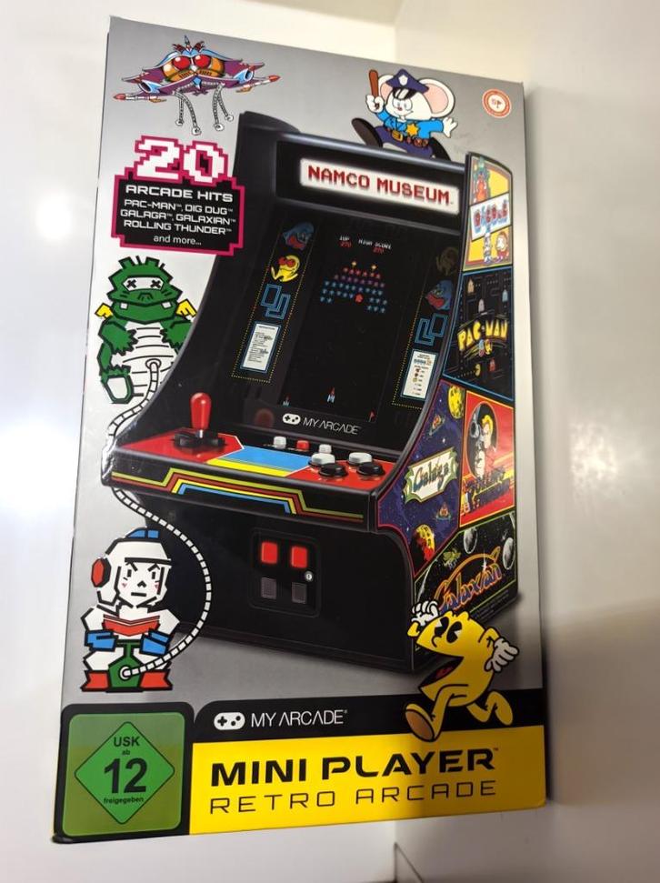 10 inch My Arcade Namco Museum retro arcadeplayer (nieuw)., Games en Spelcomputers, Spelcomputers | Overige, Nieuw, Ophalen of Verzenden