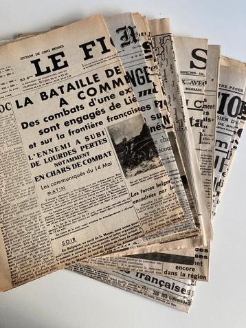 Partij kranten 1940-1945  beschikbaar voor biedingen