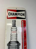 CHAMPION bougie reclame thermometer, Verzamelen, Ophalen of Verzenden, Gebruikt, Reclamebord