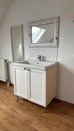 Wastafel met kastje, Huis en Inrichting, Ophalen, Gebruikt, 50 tot 100 cm, Minder dan 100 cm