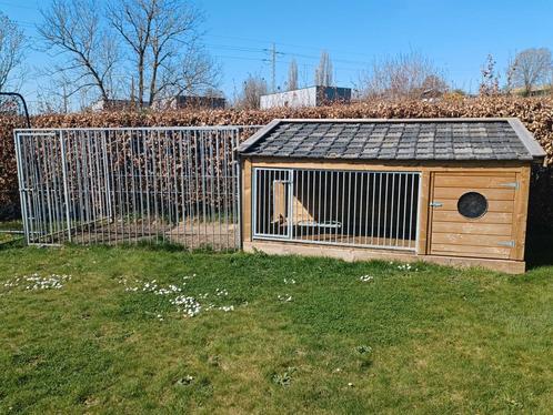 Chenil et grille, Dieren en Toebehoren, Hondenhokken, Zo goed als nieuw, Ophalen