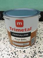 Verf Trimetal Permaline wit, Doe-het-zelf en Bouw, Verf, Beits en Lak, Wit, Nieuw, Ophalen of Verzenden, Verf