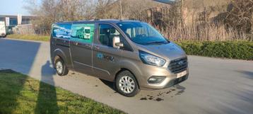 Ford Transit Custom Ltd. 300L - 31800km!! Airco/Cam/Sync/..., Voorwielaandrijving, Stof, Parkeersensor, 5 deurs