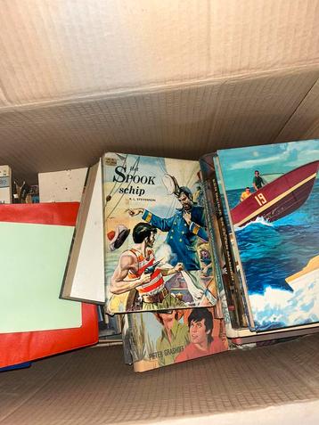 Grote partij stripboeken uit de jaren 70’ 80’ beschikbaar voor biedingen