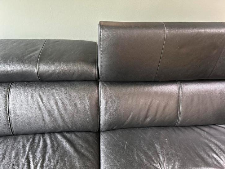 3-zit en voetenbank, Huis en Inrichting, Zetels | Zetels, Zo goed als nieuw, Ophalen