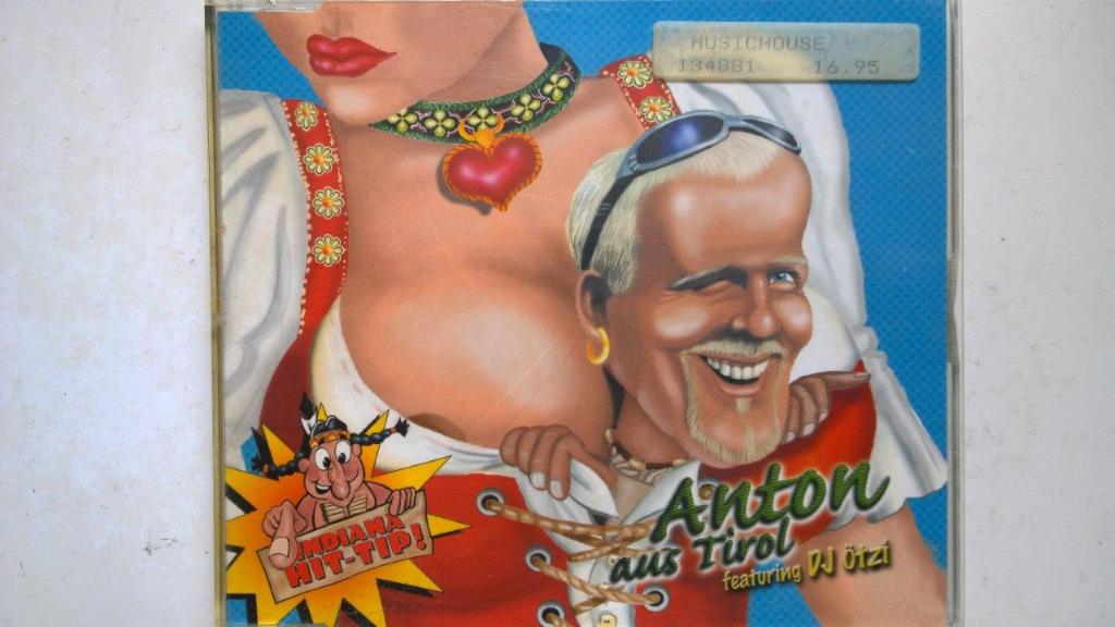 Anton Featuring Dj Ötzi - Anton Aus Tirol, Cd's en Dvd's, Cd Singles, Zo goed als nieuw, Pop, 1 single, Maxi-single, Ophalen of Verzenden