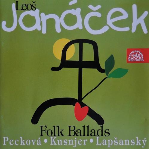 Folk Ballads / Janacek - Peckova / Kusnjer - Supraphon - DDD, Cd's en Dvd's, Cd's | Klassiek, Zo goed als nieuw, Vocaal, Ophalen of Verzenden