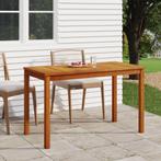 Tuintafel 110x55x67 cm massief acaciahout, Ophalen of Verzenden, Nieuw