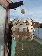 IKEA Hanglamp, wit/koperkleur 52cm, Huis en Inrichting, Lampen | Kroonluchters, Ophalen, Zo goed als nieuw