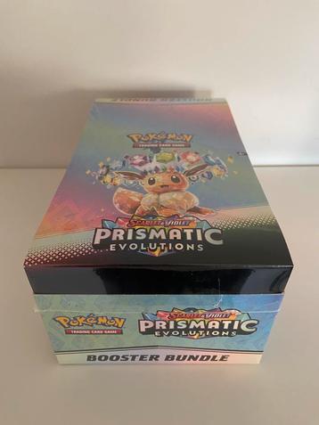 Prismatic Evolutions Booster Bundle Display beschikbaar voor biedingen