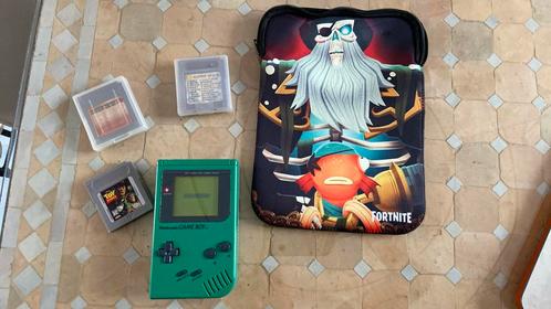 Nintendo Game Boy 1e editie!, Games en Spelcomputers, Spelcomputers | Nintendo Game Boy, Nieuw, Game Boy Classic, Met games, Met beschermhoes of tas