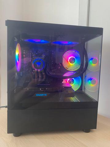 Pc gamer compacte, ryzen 5 5500, Rx 5700 XT, watercooling, Enlèvement, Comme neuf