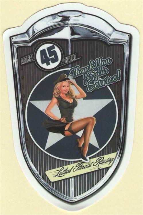 Lethal Threat Pin-Up Girl sticker #140, Verzamelen, Stickers, Nieuw, Verzenden