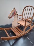 Vintage schommelpaard, schommelstoel, hobbelpaard, Antiek en Kunst, Ophalen