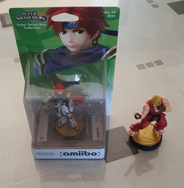 Amiibo Roy nr 55 en Ken (street fighter) nr 69 beschikbaar voor biedingen