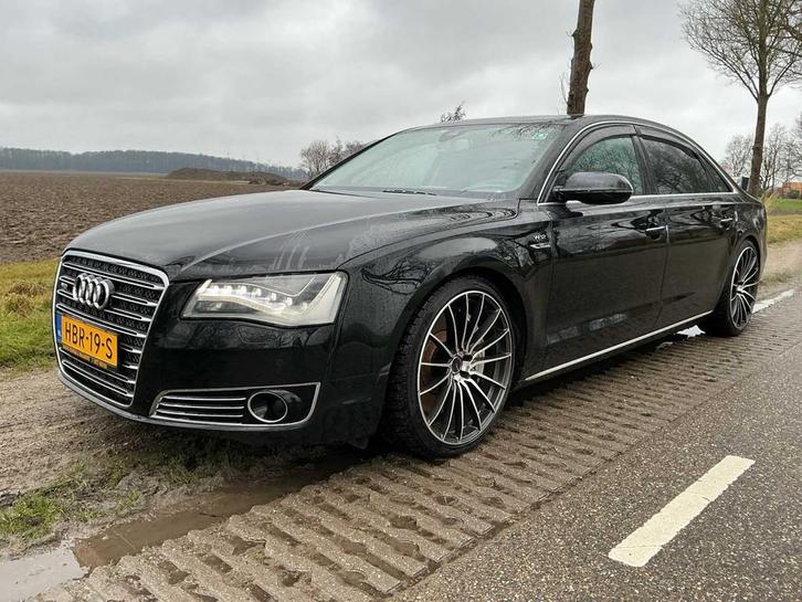 2011 Audi A8 6.3 W12 quattro Lang Personenauto, Auto's, Audi, Bedrijf, A8, Overige brandstoffen, Euro 5, Berline, Automaat, Gebruikt