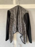 Cardigan Pimkie gris et noir Taille S Très bon état., Ophalen, Zo goed als nieuw, Zwart