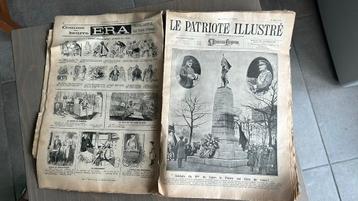 Journaux anciens de 1927 et 1936, Enlèvement