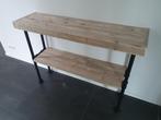 Sidetable van steigerhout unieke kwaliteit in elke maat/vorm, Ophalen, Nieuw
