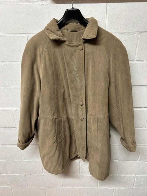 dames jas maat 48, Kleding | Dames, Jassen | Winter, Gedragen, Maat 46/48 (XL) of groter, Groen, Ophalen of Verzenden