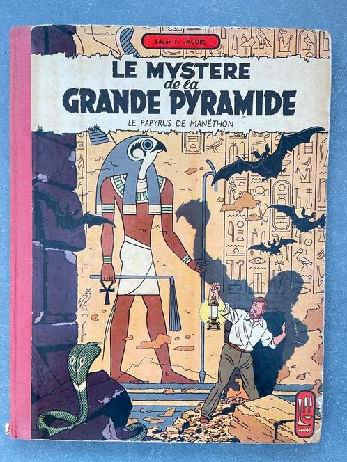 1959 Het mysterie van de Grote Pyramide De Manethon Papyrus, Boeken, Stripverhalen, Gelezen, Ophalen of Verzenden