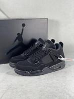 Air Jordan 4 Black Cats 1:1 Replicas, Nieuw, Sneakers, AJ 4/1:1 Reps, Zwart