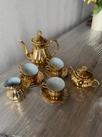 Gouden koffieservies, Ophalen