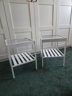 Nachtkastjes ikea, wit geschilderd, Ophalen, Zo goed als nieuw
