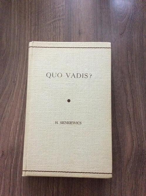 Quo vadis? H. Sienkiewics, Livres, Littérature, Envoi