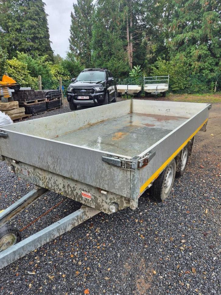 Aanhangwagen Eduard K4 kipper, Auto diversen, Aanhangers en Bagagewagens, Gebruikt, Ophalen