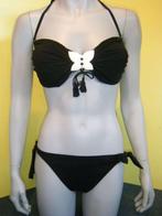 Rebecca swimwear bikini L 40 zwart, Noir, Bikini, Envoi, Neuf
