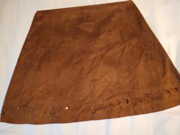 Belle jupe marron en jean taille S de la marque Rock Enginee, Enlèvement ou Envoi, Comme neuf, Taille 36 (S), Brun