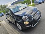 Fiat 500 Pano Roof, Auto's, 110 g/km, Zwart, Parkeersensor, 1200 cc