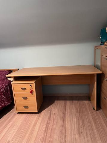 Mooie bureau met laden blok, Huis en Inrichting, Bureaus, Ophalen, Bureau