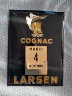 Cognac Larsen. Calendrier perpétuel journalier, Collections, Utilisé