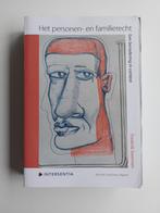Het personen- en familierecht. Een benadering in context, Boeken, Ophalen, Gelezen, Hoger Onderwijs, Intersentia