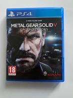 jeu PS4 Metal Gear Solid Ground Zero, Consoles de jeu & Jeux vidéo, Comme neuf