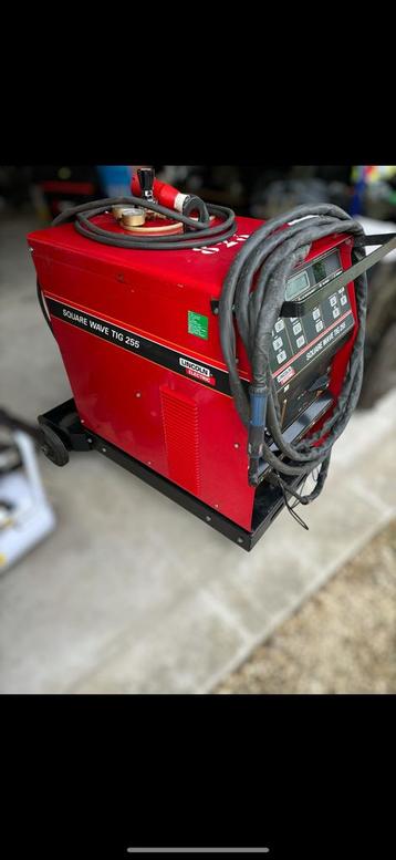 Lincoln Square Wave Tig 255 te koop, Doe-het-zelf en Bouw, Ophalen, Gebruikt, Tig