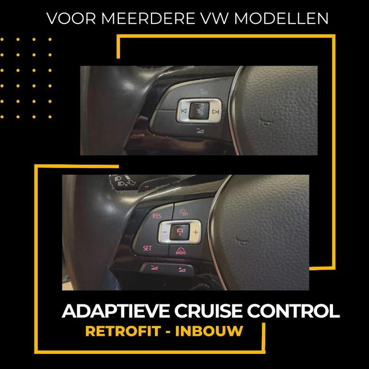 Adaptieve Cruise Control inbouw | VW | Polo | Golf | Tiguan, Auto-onderdelen, Besturing, Volkswagen, Nieuw, Ophalen