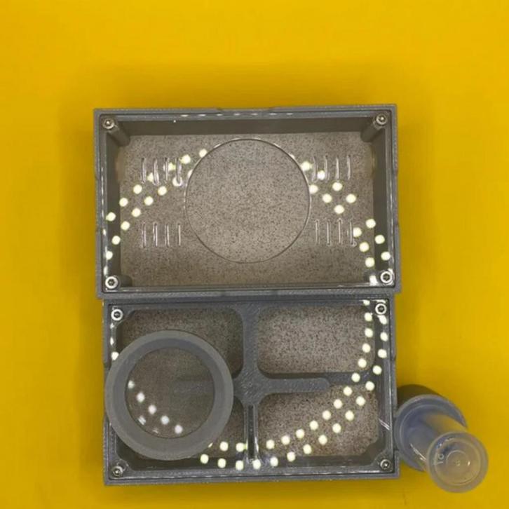 Klein 3D geprint mieren nest met buitenwereld 1, Dieren en Toebehoren, Insecten en Spinnen, Mieren