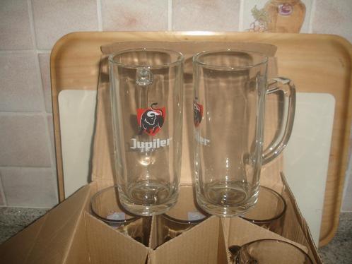 Bierpot Jupiler, 0,5l, recht model, Verzamelen, Biermerken, Nieuw, Pul(len), Jupiler, Ophalen of Verzenden