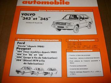 revue technique volvo série 340 essence de 1976-1987