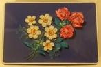 blikken doos: Superchocolat Jacques - bloemen, Verzamelen, Ophalen of Verzenden