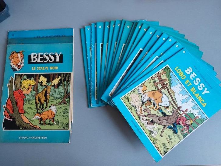 Bessy divers titres Vandersteen, Boeken, Stripverhalen, Gelezen, Complete serie of reeks, Ophalen of Verzenden