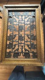 Unieke bronzen salontafel – handgemaakt Afrikaans kunstwerk, Antiek en Kunst, Ophalen