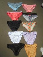 lot 10 slipjes, Kleding | Dames, Ondergoed en Lingerie, Verzenden, Slip