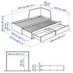 Kajuitbed (twinstore) slaapkamer inclusief kast, wandplanken, Huis en Inrichting, Slaapkamer | Complete slaapkamers, Ophalen, Gebruikt