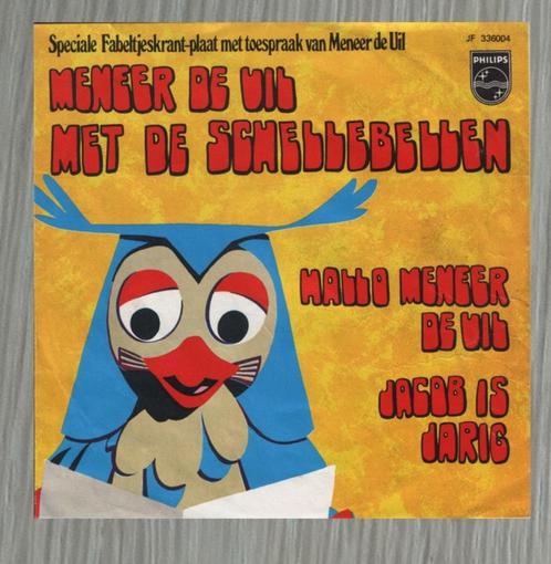 7"  Meneer De Uil Met De Schellebellen ‎–Hallo Meneer De Uil, Cd's en Dvd's, Vinyl Singles, Gebruikt, Nederlandstalig, 7 inch
