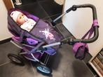 Poppenwagen met baby born pop, Kinderen en Baby's, Ophalen, Zo goed als nieuw